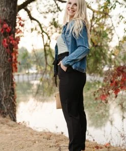 No Ship Drop Ship Hocus Pocus You're Our Focus Dress Pants