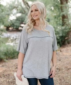 No Ship Drop Ship Sandstone Grey Knit Top 10 No Ship Drop Ship Sandstone Grey Knit Top