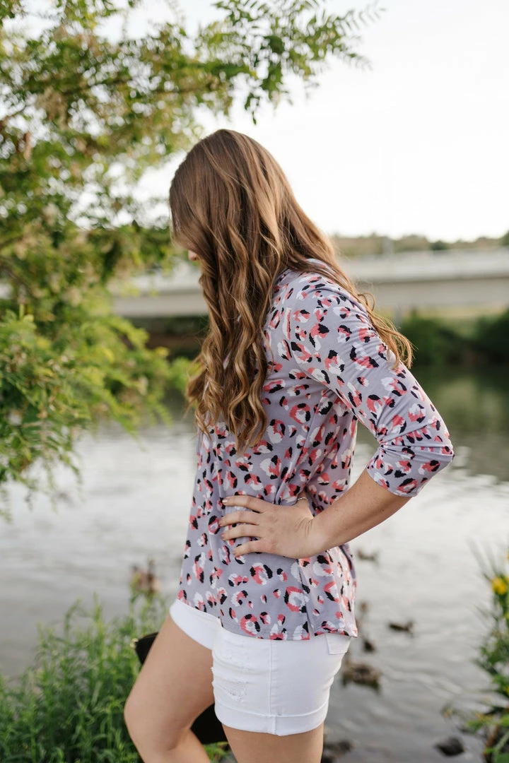 No Ship Drop Ship Spotted Lavender Hooded Top 5 No Ship Drop Ship Spotted Lavender Hooded Top