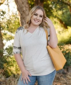 No Ship Drop Ship 3X A Dash Of Camo Top