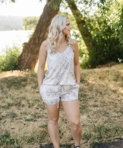 No Ship Drop Ship A Hint Of Tinsel Sleep Shorts