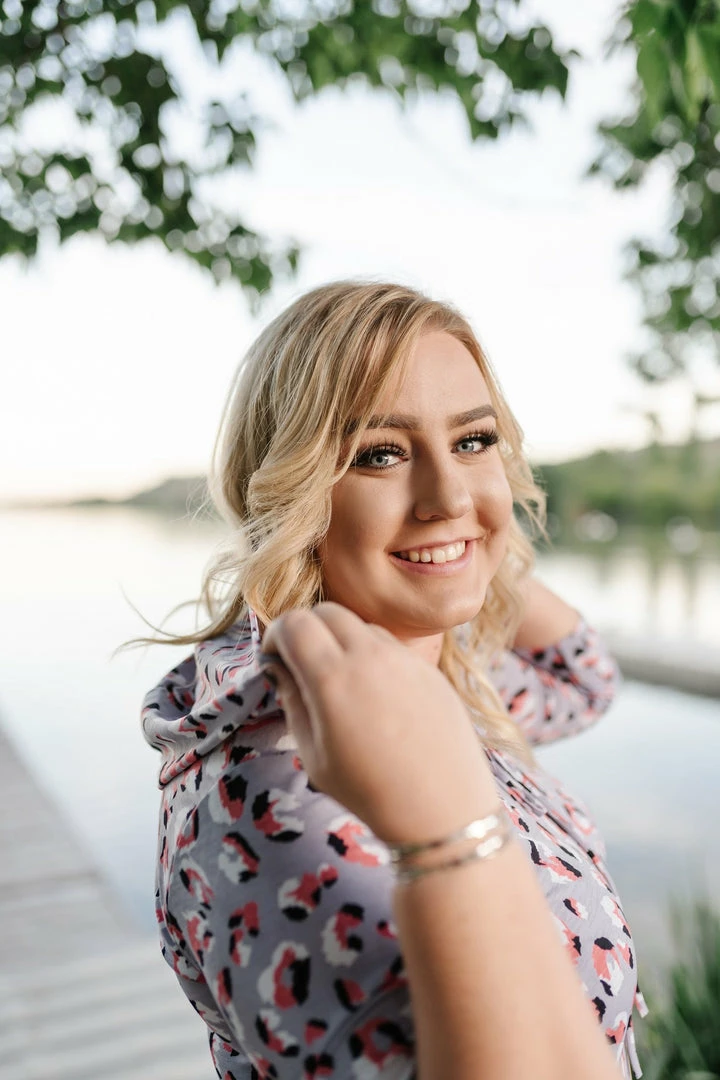 No Ship Drop Ship Spotted Lavender Hooded Top 3 No Ship Drop Ship Spotted Lavender Hooded Top