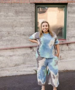 No Ship Drop Ship Arctic Waters Tie Dye Top 19 No Ship Drop Ship Arctic Waters Tie Dye Top