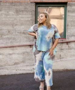 No Ship Drop Ship Arctic Waters Tie Dye Top 22 No Ship Drop Ship Arctic Waters Tie Dye Top