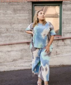 No Ship Drop Ship Arctic Waters Tie Dye Top 23 No Ship Drop Ship Arctic Waters Tie Dye Top