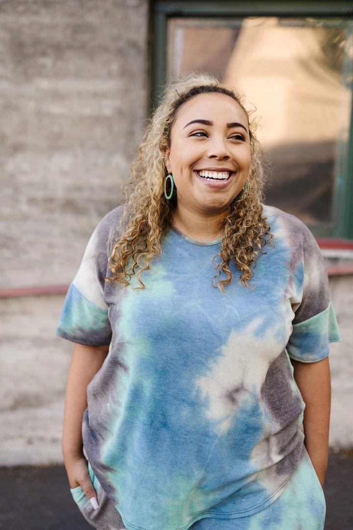 No Ship Drop Ship Arctic Waters Tie Dye Top 7 No Ship Drop Ship Arctic Waters Tie Dye Top