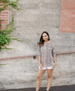 No Ship Drop Ship Zebra Safari Sweater Tops