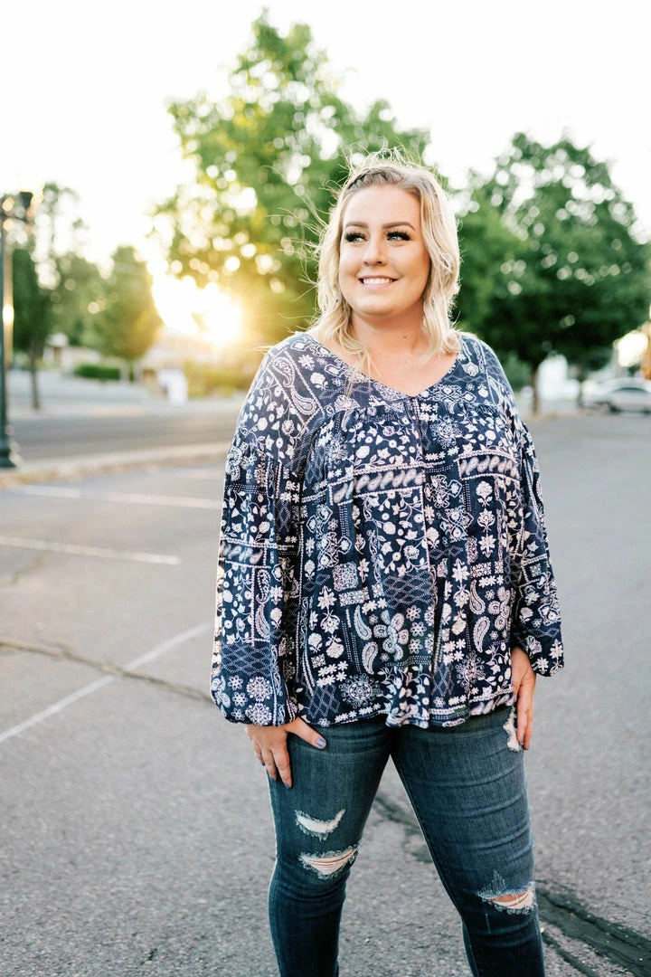 No Ship Drop Ship Blue Is Your Color Peasant Top 1 No Ship Drop Ship Blue Is Your Color Peasant Top