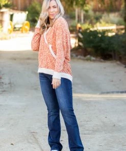 Boutique Simplified Rustic Floral Knit Hoodie 17 Boutique Simplified Rustic Floral Knit Hoodie