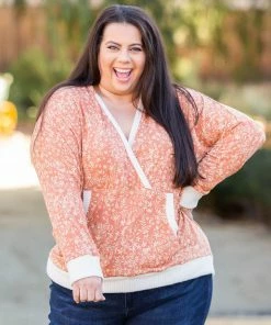 Boutique Simplified Rustic Floral Knit Hoodie 14 Boutique Simplified Rustic Floral Knit Hoodie