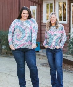 Boutique Simplified Splish Splash Long Sleeve Dolman 8 Boutique Simplified Splish Splash Long Sleeve Dolman