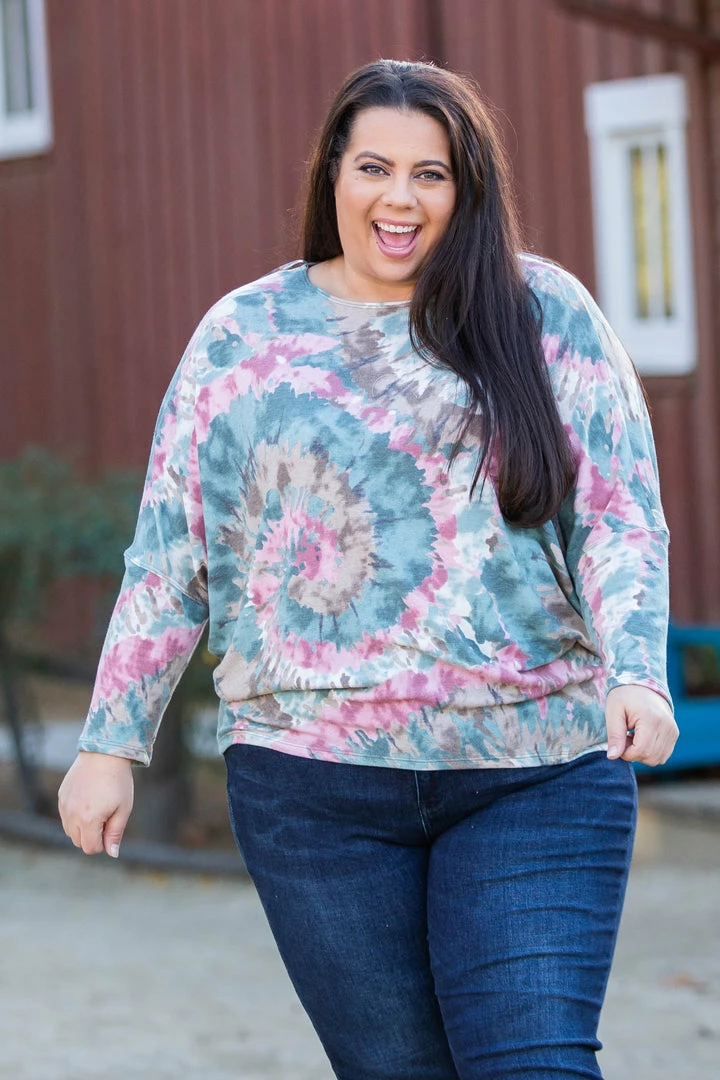 Boutique Simplified Splish Splash Long Sleeve Dolman 1 Boutique Simplified Splish Splash Long Sleeve Dolman