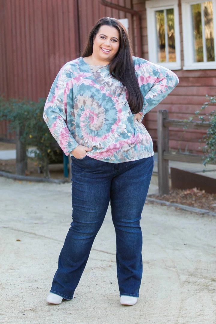 Boutique Simplified Splish Splash Long Sleeve Dolman 5 Boutique Simplified Splish Splash Long Sleeve Dolman