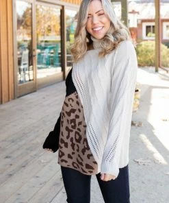 Boutique Simplified Too Wild To Tame Turtleneck Sweater