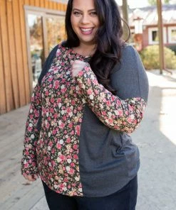 Boutique Simplified Flower Gazing Long Sleeve Top 18 Boutique Simplified Flower Gazing Long Sleeve Top