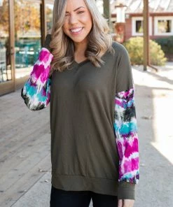 Boutique Simplified Spiritual Awakening Long Sleeve Top