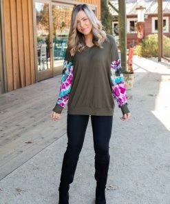 Boutique Simplified Spiritual Awakening Long Sleeve Top