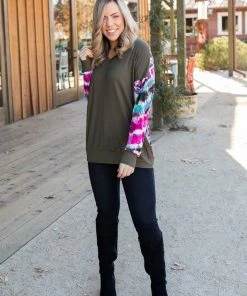 Boutique Simplified Spiritual Awakening Long Sleeve Top