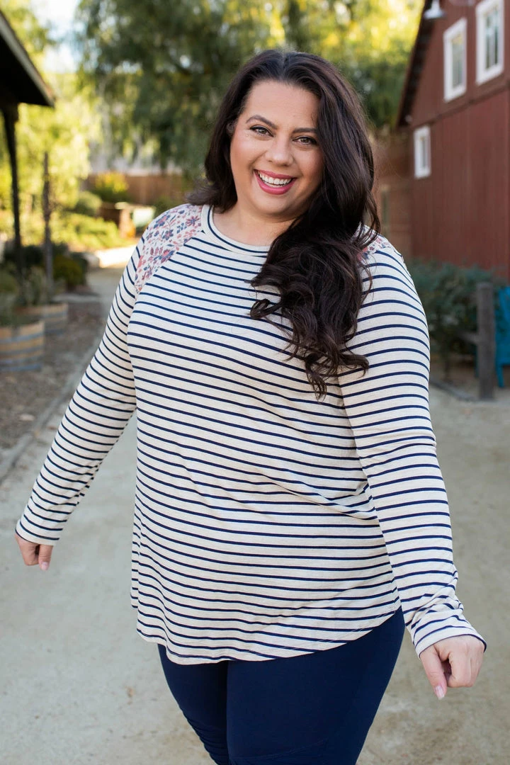 Boutique Simplified 1X Double Take Long Sleeve Top 10 Boutique Simplified 1X Double Take Long Sleeve Top