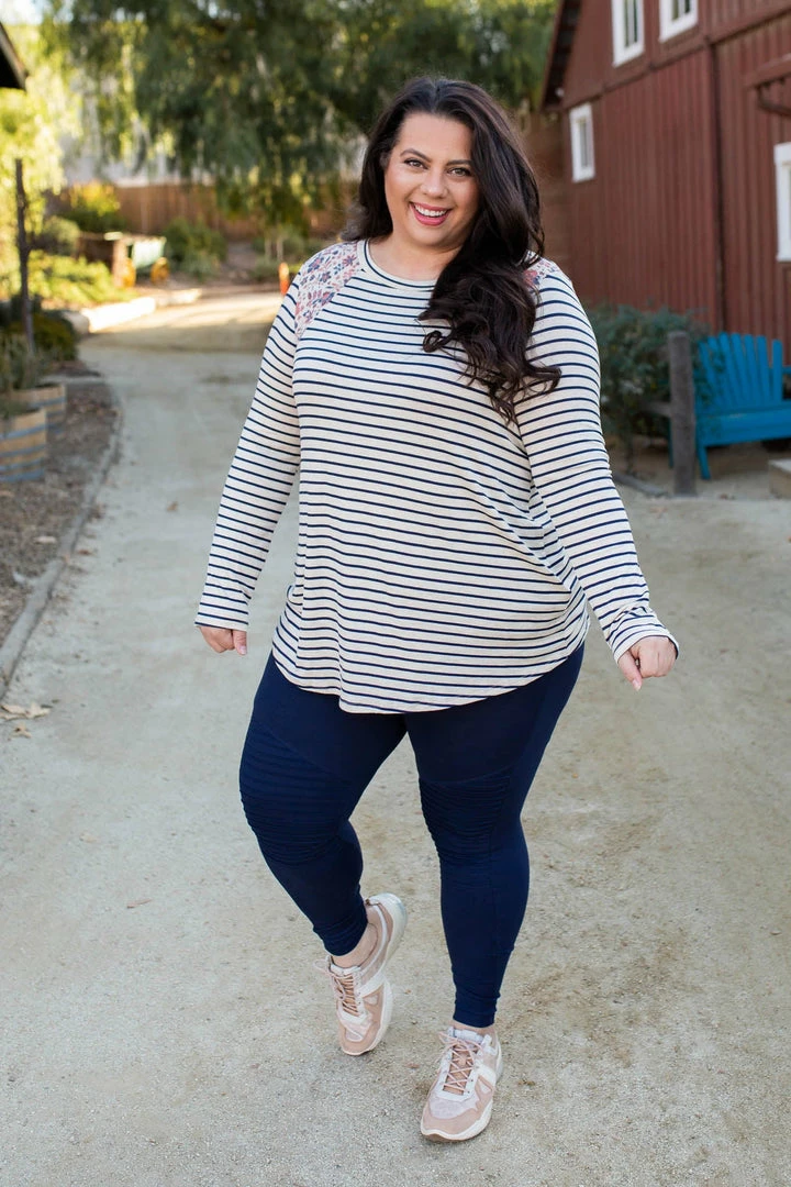 Boutique Simplified 1X Double Take Long Sleeve Top 12 Boutique Simplified 1X Double Take Long Sleeve Top