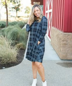 Boutique Simplified Blessed To Be Dressed In Plaid