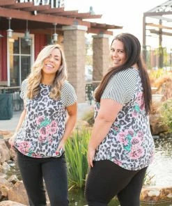 Boutique Simplified Crazy About You Short Sleeve Raglan