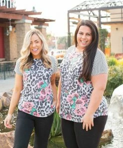 Boutique Simplified Crazy About You Short Sleeve Raglan