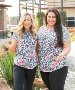 Boutique Simplified Crazy About You Short Sleeve Raglan