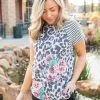 Boutique Simplified Crazy About You Short Sleeve Raglan