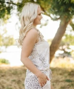 No Ship Drop Ship A Hint Of Tinsel Sleep Tank 1X 18 No Ship Drop Ship A Hint Of Tinsel Sleep Tank 1X