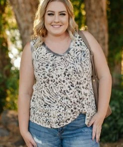 No Ship Drop Ship Tops Tanks A Lot Leopard Print Sleeveless Top 19 No Ship Drop Ship Tops Tanks A Lot Leopard Print Sleeveless Top