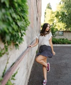 No Ship Drop Ship Starry Night Flirty Skirt