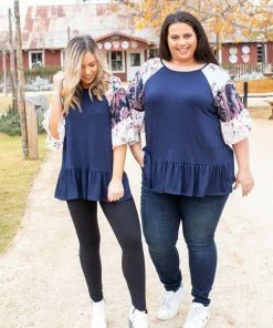 Boutique Simplified Full Clarity Ruffle Sleeve Top