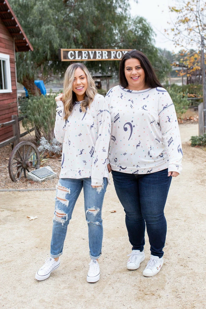 Boutique Simplified Time After Time Pullover 1 Boutique Simplified Time After Time Pullover