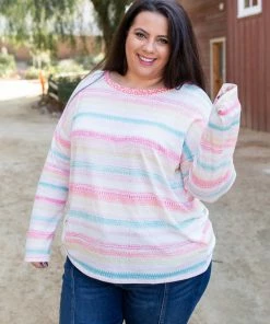 Boutique Simplified Debonair Spirit Long Sleeve Top