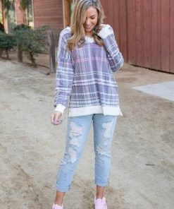 Boutique Simplified Spring Plaid Weekender