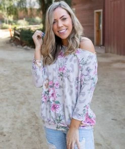 Boutique Simplified Mission Possible Drop Shoulder Top