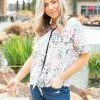 Boutique Simplified Serendipity Front Tie Top