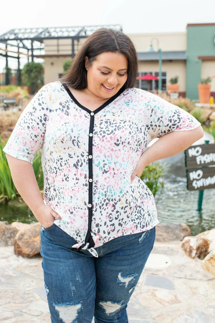 Boutique Simplified Serendipity Front Tie Top 10 Boutique Simplified Serendipity Front Tie Top