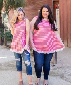 Boutique Simplified Dainty Laced Coral Sleeveless Babydoll 9 Boutique Simplified Dainty Laced Coral Sleeveless Babydoll