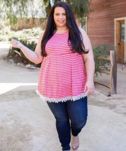 Boutique Simplified Dainty Laced Coral Sleeveless Babydoll 13 Boutique Simplified Dainty Laced Coral Sleeveless Babydoll