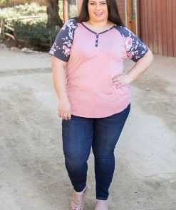 Boutique Simplified Rosey Posey Short Sleeve Raglan 13 Boutique Simplified Rosey Posey Short Sleeve Raglan