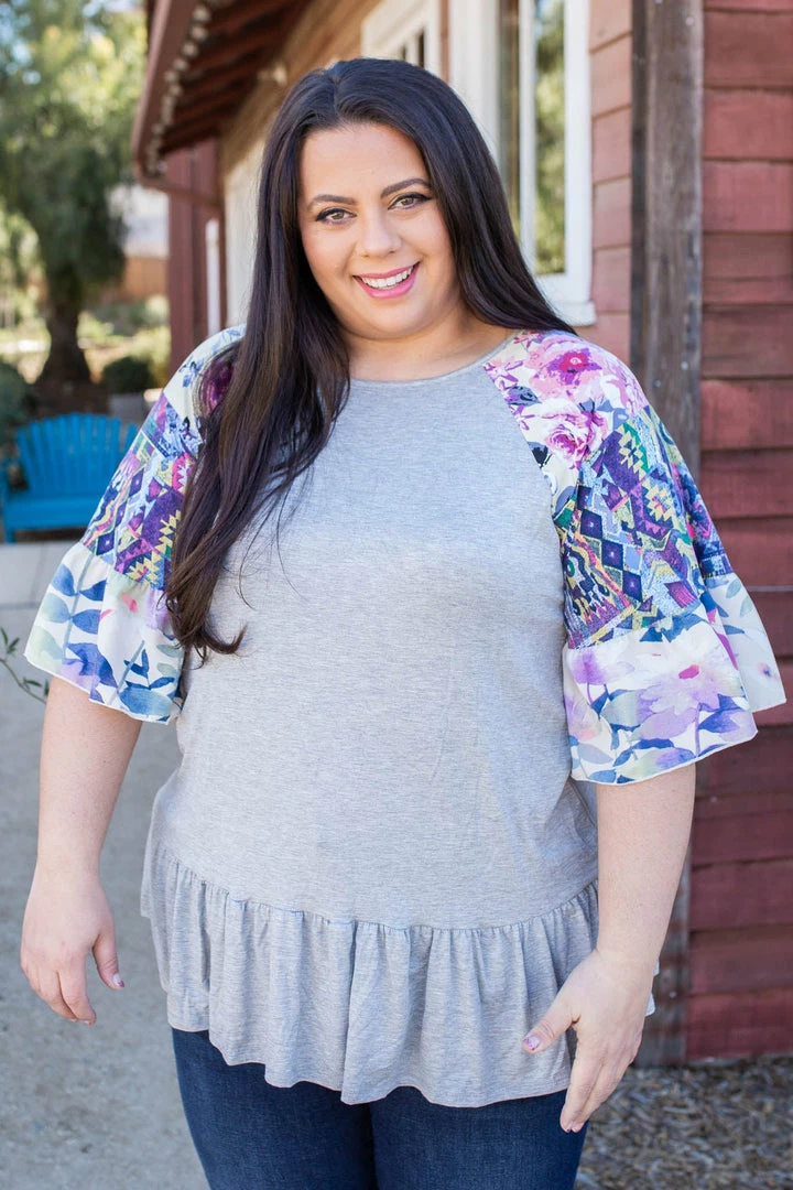 Boutique Simplified Believe In Yourself Ruffle Sleeve Top 2 Boutique Simplified Believe In Yourself Ruffle Sleeve Top