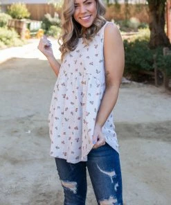 Boutique Simplified Perpetual Bliss Sleeveless Babydoll