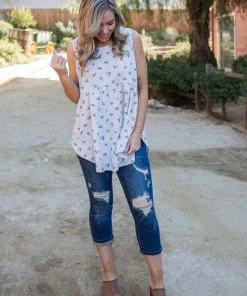 Boutique Simplified Perpetual Bliss Sleeveless Babydoll