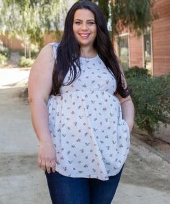 Boutique Simplified Perpetual Bliss Sleeveless Babydoll