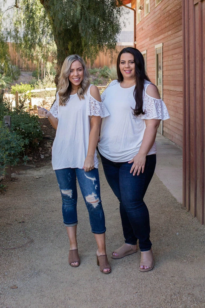 Boutique Simplified Afternoon Delight Lace Top 3 Boutique Simplified Afternoon Delight Lace Top