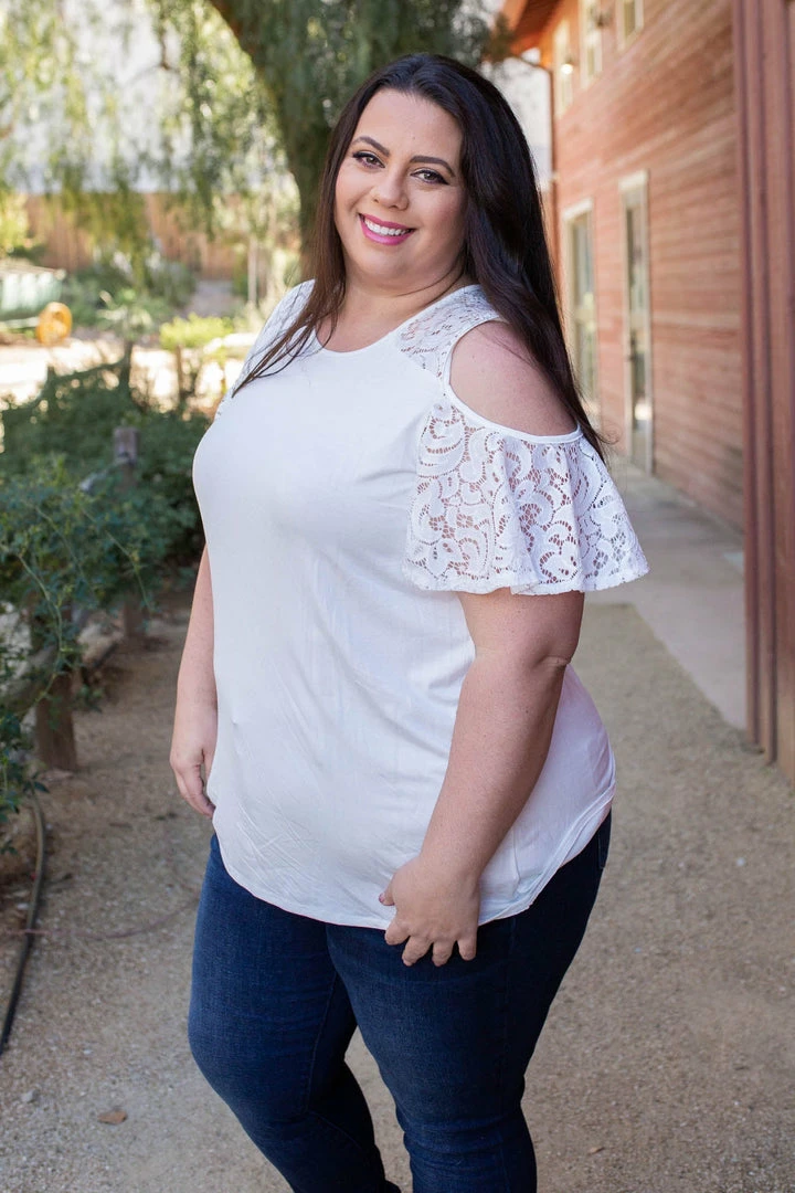 Boutique Simplified Afternoon Delight Lace Top 1 Boutique Simplified Afternoon Delight Lace Top