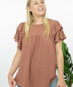 Trendsi Apparel Here We Go Flutter Sleeve Blouse 20 Trendsi Apparel Here We Go Flutter Sleeve Blouse