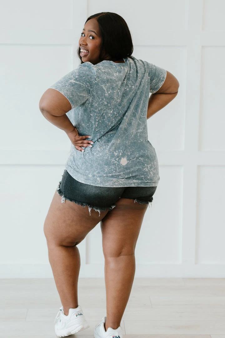 Trendsi Summer Special Acid Wash Tee Shirt 5 Trendsi Summer Special Acid Wash Tee Shirt